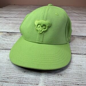 Chicago Cubs Budweiser Melonwear Neon Green Snapback‎ Hat Cap